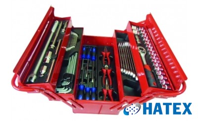 Hộp đồ nghề 63pcs xách tay - KWG